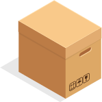 image of a cardboard box